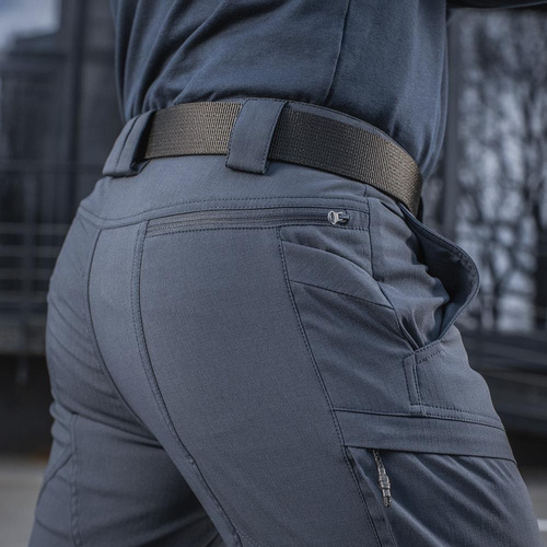 M-Tac - Spodnie trekkingowe Sahara Flex Lite - Granatowe - 20064015