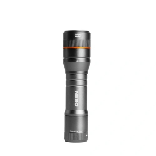 Latarka ręczna NEBO Newton 500 - 4x Zoom - 500 lm - Czarna - NEB-FLT-0014-H