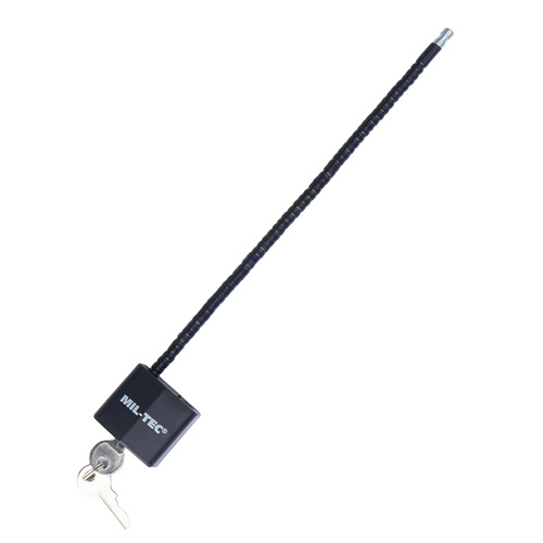 Mil-Tec - Kłódka zabezpieczająca do broni - 20 cm - Czarna - 15925150