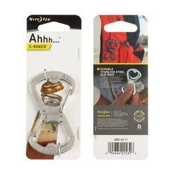 Nite Ize - Karabinek S-Biner Ahhh Bottle Opener - Stalowy - SBO-03-11