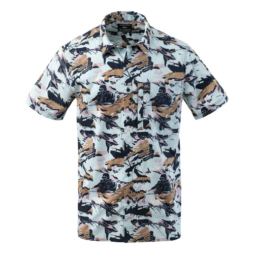 Helikon - Koszula Hawajska z krótkim rękawem - Cotton Blend - Cassino - KO-HAW-CB-1I