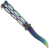 Martinez Albainox - Nóż motylkowy Balisong Rainbow - 36297