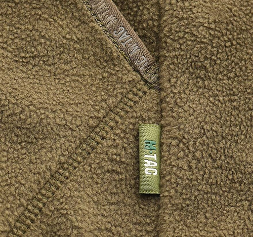 M-Tac - Bluza polarowa z kapturem Lite Microfleece Hoodie - Dark Olive - 20026048