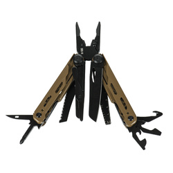 M-Tac - Multitool Type 13 - 17 funkcji - Czarny/Brązowy - 60017302