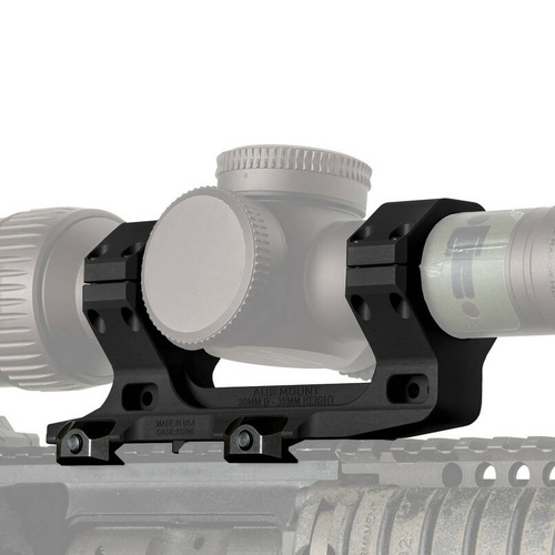 Reptilia - Montaż do lunety jednoczęściowy AUS - 30 mm - Picatinny - Czarny - 100-116