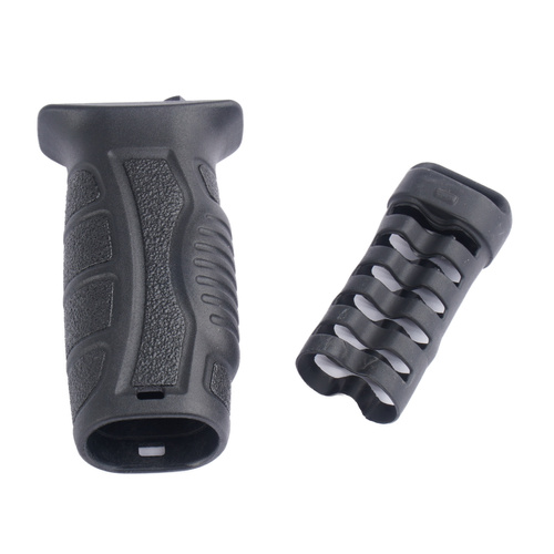 DLG Tactical - Chwyt przedni Streaked M-LOK Foregrip Hard - Czarny - DLG-164