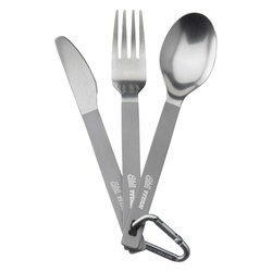 Esbit - Zestaw sztućców Titanium Cutlery Set - Tytan - TC3-TI