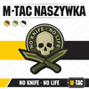 M-Tac - Naszywka 3D PVC No Knife - No Life - Olive - 51128001