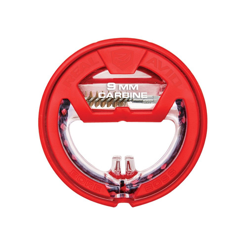 Real Avid - Wycior sznurowy do czyszczenia przewodu lufy Bore Boss - 9 mm Carbine - AVBB9MM-CAR