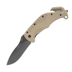 ESP - Nóż ratowniczy Rescue Knife - Khaki - RKK-01