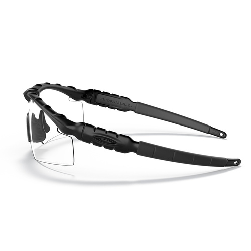 Oakley - Okulary balistyczne Standard Issue M Frame 2.0 Industrial - Matte Black - Przezroczyste soczewki - OO9213-04