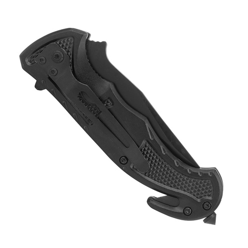 Mil-Tec - Nóż składany ratowniczy z przecinakiem do pasów Rescue - 15323000