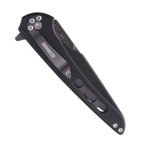 Schrade - Nóż składany EDC Kinetic BLK Folder - Czarny - 1182623
