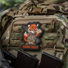 M-Tac - Naszywka Young Tiger - PVC - Pomarańczowa - 51506002