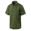 Helikon - Koszula z krótkim rękawem Defender Mk2 - PolyCotton Ripstop - Pine Green - KO-DS2-PR-1T