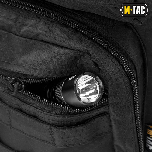 M-Tac - Torba Urban Line City Hunter Hexagon Bag - Poliester - Czarny - GB0306-BK