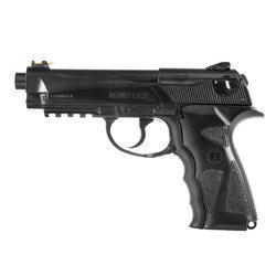 RazorGun - Pistolet wiatrówka CO2 Excite z okularami ochronnymi - 4,5 mm - Czarna - WC4-306B-KO