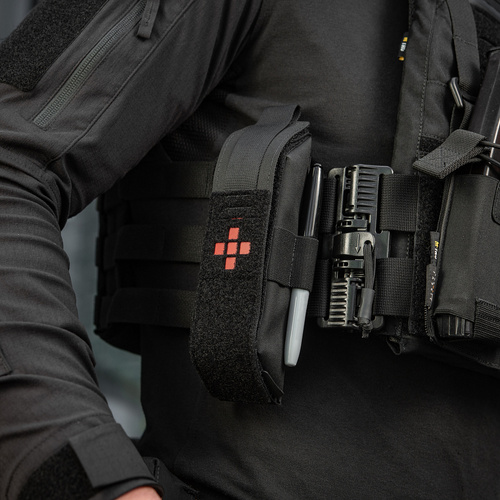 M-Tac - Ładownica na opaskę uciskową zamknięta - Czarna - 10347002