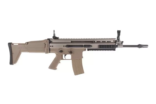 WE - Replika AEG karabinka SCAR-L MK16 MOD 0 - Tan - WET-01-005926