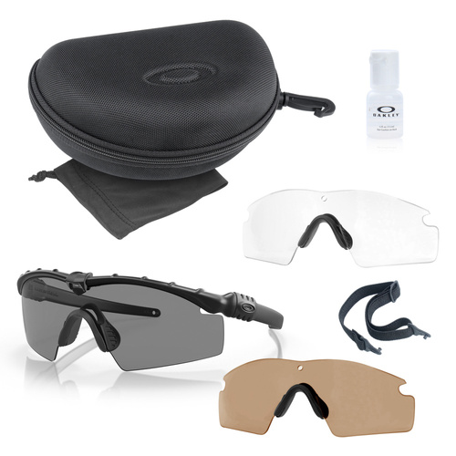 Okulary ochronne balistyczne Oakley SI Ballistic M Frame 2.0 Strike Array - Normy ANSI Z87.1-2003/MIL-PRF-31013 - 3 wizjery - 11-186