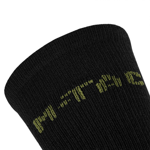M-Tac - Skarpety trekkingowe Merino Trekking - 55% wełny merino - Czarny/Oliwkowy - 10010