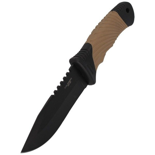 Herbertz - Nóż outdoorowy Drop Point - Coyote Brown - 585412