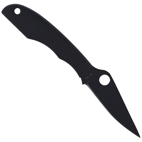 Spyderco - Nóż Grasshopper - Black Blade Plain - Czarny - C138BKP