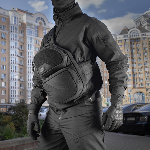 M-Tac - Torba Buckler Bag Elite Hex - Czarna - 10143002