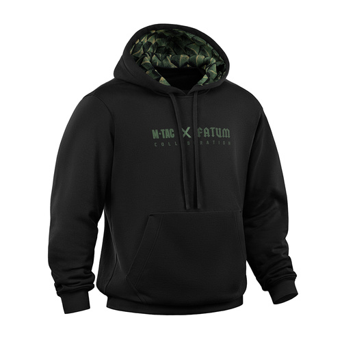 M-Tac - Bluza z kapturem Hoodie Cotton Hard Fatum - Czarna - 80154002