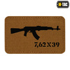 M-Tac - Naszywka AKM 7,62x39 Laser Cut - Coyote/Czarna - 51110502