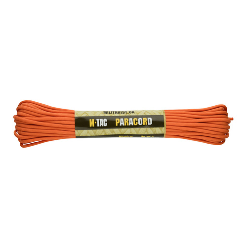 M-Tac - Paracord Type III 550 - 4 mm - 15 m - Pomarańczowy - 10250144
