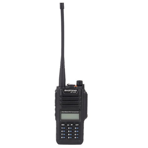BaoFeng - Radiotelefon VHF/UHF Duobander PTT - 5 W - IP67 - 1800mAH - BF-A58