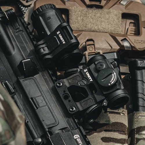 Unity Tactical - Montaż FAST Micro Footprint - Picatinny - Aluminium - FDE - FST-MICF