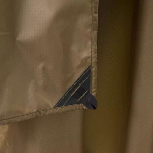 Helikon - Ponczo przeciwdeszczowe Lightweight - Poliester Ripstop - Coyote - PO-LHW-PO-11