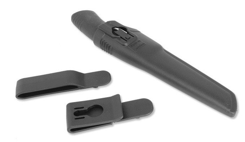 Morakniv - Nóż survivalowy Bushcraft - Stal węglowa - Czarny - 12490