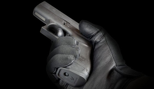 Strike Industries - Stopka magazynka Enhanced Magazine Plate do Glock 42 - SI-EMP-G42-BK