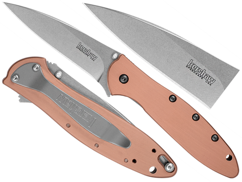 Kershaw - Nóż składany Leek - Pomarańczowy - 1660CU