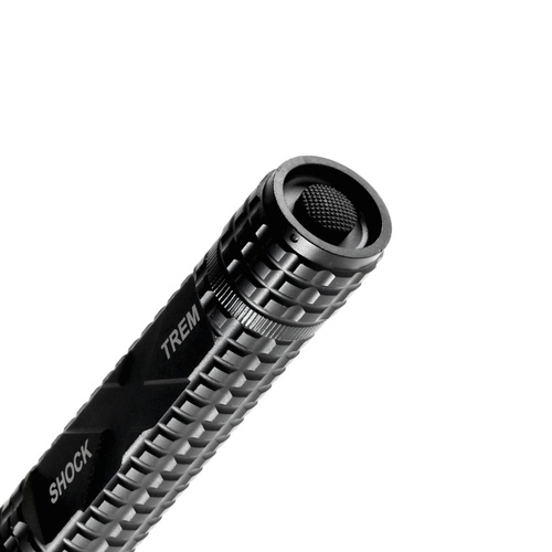 Piranha - Paralizator z latarką Shock Xtrem - 8 000 000 V - Czarny - XTREM