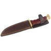 Muela - Nóż myśliwski Bowie Pakkawood - 140 mm - Brązowy - BW-14