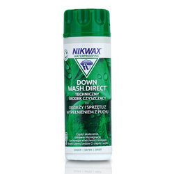 Nikwax - Środek czyszczący do kurtek i sprzętu z wypełnieniem z puchu Down Wash Direct - 300 ml - 1K1