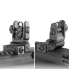 UTG - Składany przeziernik Rear Sight Flip-Up - Picatinny - Aluminium - Czarny - TLURS55