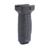 DLG Tactical - Chwyt przedni Streaked Picatinny Foregrip Rubberized - Czarny - DLG-162