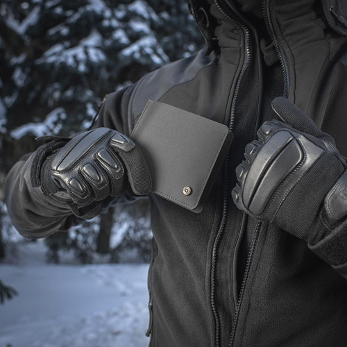 M-Tac - Portfel Slim Elite Gen.II - Czarny / Pomarańczowy - 10171835