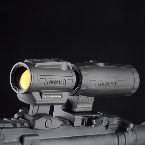 Holosun - Zestaw kolimatora ARO-CORE-RD2 z powiększalnikiem HM3X - RDS 2 MOA - Czarny - ARO-RD2-HM3X-SET