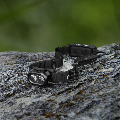 Fenix - Latarka czołowa LED - 1300 lm - 9973 cd - Czarna - HP12R-T.11111