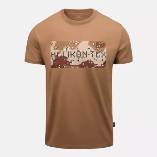 Helikon - T-shirt Helikon-Tex&Camo - Bawełna - Mud Brown - TS-CAR-CO-60