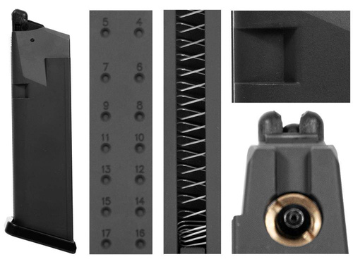 Umarex - Magazynek do repliki Glock 17 Gen 4 - CO2 - 2.6434.1