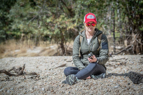 Helikon - Damska kurtka Women's Wolfhound Hoodie® - Taiga Green - KU-WWH-NL-09