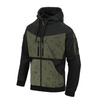 Helikon - Rozpinana bluza Rogue Hoodie Fullzip - RipStop - Czarny/Desert Night Camo - BL-RHF-PO-010LA
