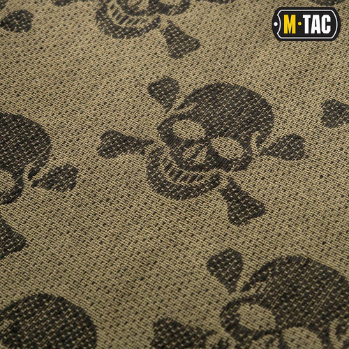 M-Tac - Chusta Shemagh - Pirate Skull - Oliwkowy/Czarny - 40903001